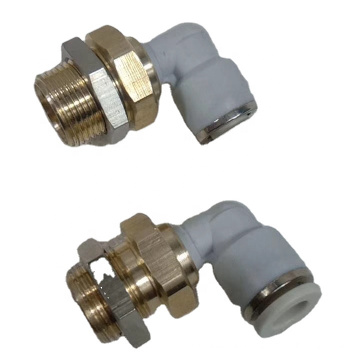 Various types material brass plastic stainless steel male female equal connector straight elbow pipe pneumatic tube fitting